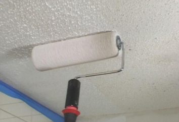 Comment réparer le plafond? Peinture – la meilleure solution!
