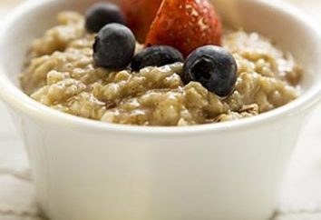 Porridge di farina d'avena nel multivariato: ricette semplici