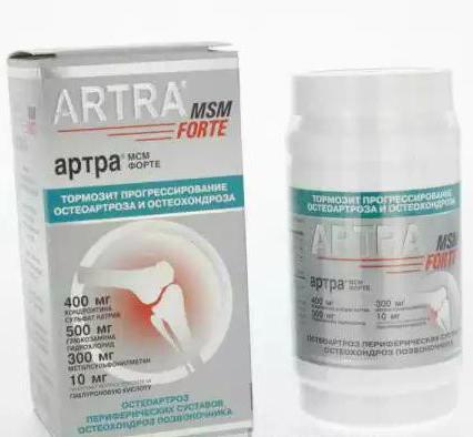 Capsule „Artra condroitina“: instrucțiuni de utilizare, analogi