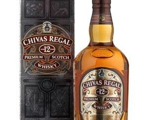 Ten shotlansky Whisky "Chivas Regal"