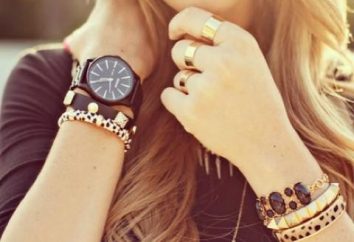 Quelle fille la main portant une montre? Quelle main est le gauchiste d'horloge? Mesdames bracelet