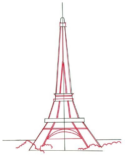 Come Disegnare La Matita Torre Eiffel