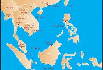 Die Länder Südostasiens und die Liste der Features der wirtschaftlichen Entwicklung