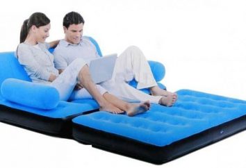 cama de casal inflável conveniente e confortável