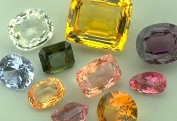 Corindo – pedra para o negócio de jóias e indústria