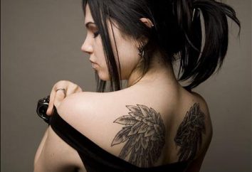 Tattoo « Angel » – une amulette élégante ciel