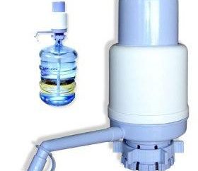 Pompa per l'acqua in bottiglia: l'usabilità