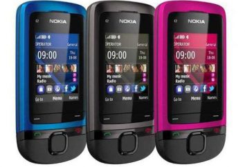 Nokia C2-05: recensioni, recensione, le specifiche