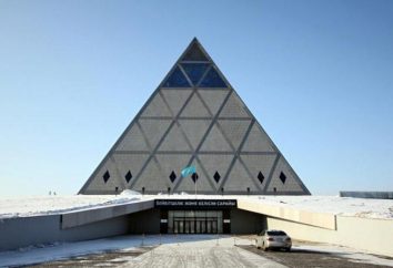 A principal atração da Astana – Palácio da Paz e Accord