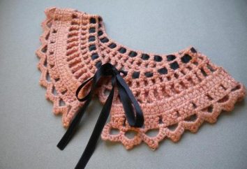 Crochet de collier. schéma de tricotage