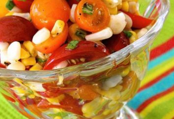 Salade d'œufs et de tomates: la recette avec une photo