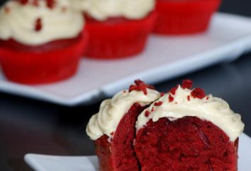 Cupcakes „Red Velvet”: przepis, zwłaszcza gotowania i opinie