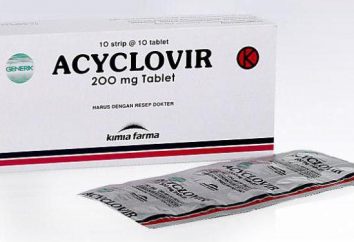 "Tsiklovir" (comprimidos): instruções para o uso da droga, a divulgação, anogos, avaliações