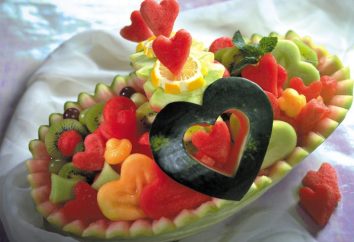 Decorações de frutas: imagens. Fruit Cake Decoration