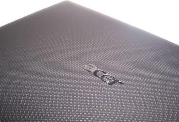 Notebook Aspire 5742G Recenzja Acer: dane techniczne i opinie