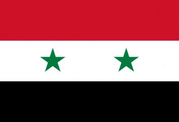 bandeira Síria: história, ou seja, as opções antigas