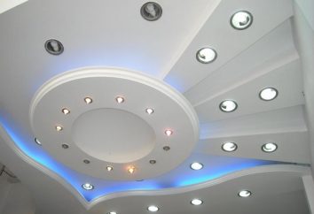 Le choix d'un plafond suspendu. Quel est le meilleur: tissu ou PVC?