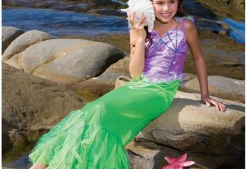Mermaid kostium: jasny i oryginalny sposób, w każdej partii