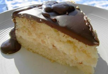 Schritt für Schritt Anleitung mit Fotos: Wie man eine Creme Kuchen vorzubereiten. Biscuit-Sahne-Torte