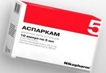 Indikationen, Nebenwirkungen und Anweisungen für die Anwendung „Asparkama“