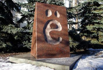 „E” pomnik listu. atrakcje Uljanowsk