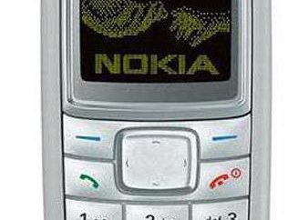 "Nokia 1110": opis, charakterystyka