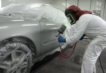 Technika malowania samochodów. samochód technologia malowania metaliczny