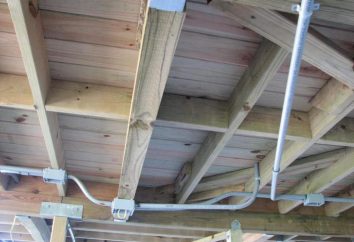 câblage extérieur en maison en bois: l'installation, le câblage et les matériaux