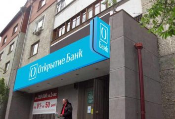 Banco "apertura": tasa, hechos interesantes y Servicios de organización