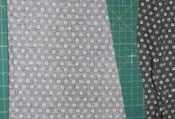 Um padrão simples para costura – as principais fontes de