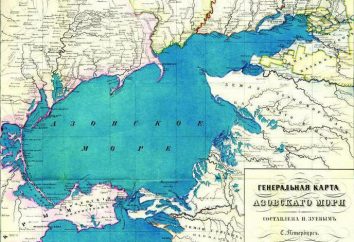 Głębokość Morza Azowskiego jest przeciętna, minimalna i maksymalna. Charakterystyka Morza Azowskiego
