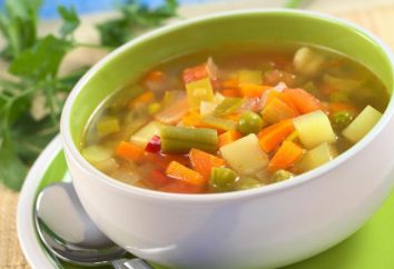Cosa pasti calorico: zuppe caloria tabella, piatti principali, dolci e fast food