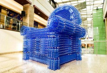 Jak zrobić krzesło z plastikowych butelek własnymi rękami