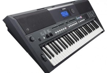 Sintetizador PSR-E433 Yamaha: descrição, características e comentários