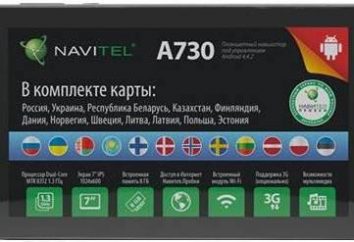 Navitel A730 – o melhor navegador GPS para caminhões