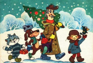 Weihnachts-Karikatur: eine Liste von ausländischen und russischen Weihnachtsgeschichten