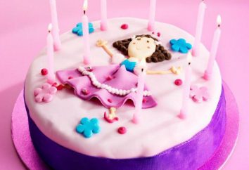 Mädchen Kuchen für 10 Jahre: die Idee, die Beschreibung