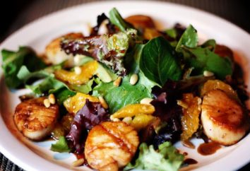 Salat mit Muscheln: bereite lecker und abwechslungsreich