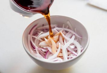 cebollas en vinagre para ensaladas: en especial, recetas de cocina