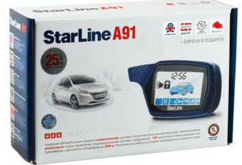 Alarma Starline A91: cómo habilitar la ejecución automática? alarma de coche: la instrucción, comentarios