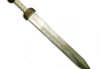 spada romana "Gladius": la storia e la descrizione dell'arma