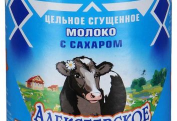 leite condensado "Alekseevskoe": composição, fabricante, pontos de vista e opiniões