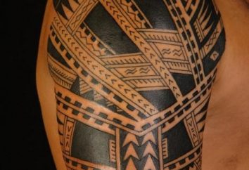 Affascinante tatuaggi polinesiani