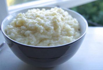 bouillie de riz: les dommages et les avantages, calories et les propriétés bénéfiques