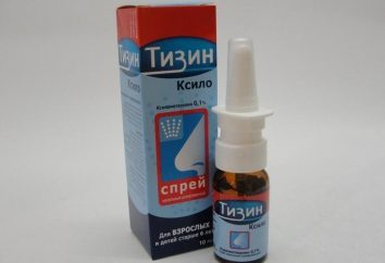 Il farmaco "Tizin Xylo". Istruzioni per l'uso e la descrizione
