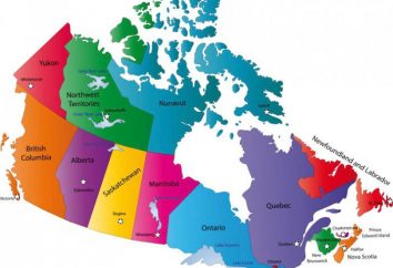 Obszar Kanada. Terytorium Kanady. Granice Kanady