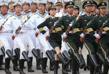 PRC Army: wielkość, struktura. Armii Ludowo-Wyzwoleńczej (PLA)