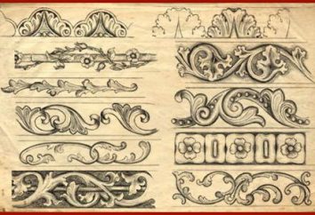 Urody, pronesonnaya Through the Ages: geometryczne wzory, rzeźba w drewnie
