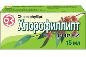 Spray "Chlorophillipt" – uno strumento efficace per il trattamento della gola