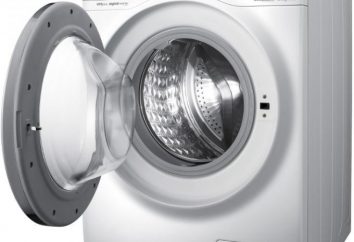 máquina de lavar Samsung Eco Bubble: descrição, especificações, instruções e feedback